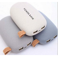 Oval Shape USB Portable Power Bank,